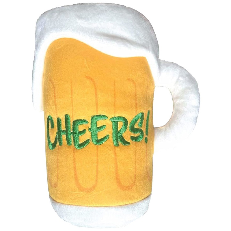 Lulubelles Power Plush Puppy Cheers Mug Large Plush Dog Toy