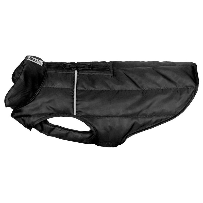 RC Pets Stratus Puffer Dog Coat Medium Black