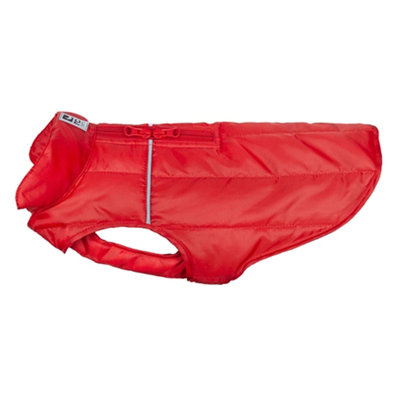 RC Pets Stratus Puffer Dog Coat Medium Red