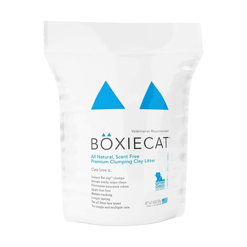 Boxiecat Scent Free Premium Clumping Clay Cat Litter 16lb