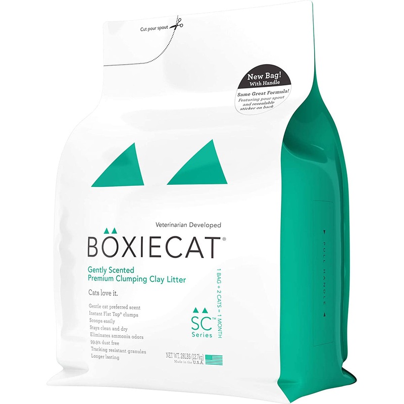 Boxiecat Scented Clumping Clay Cat Litter 28lb