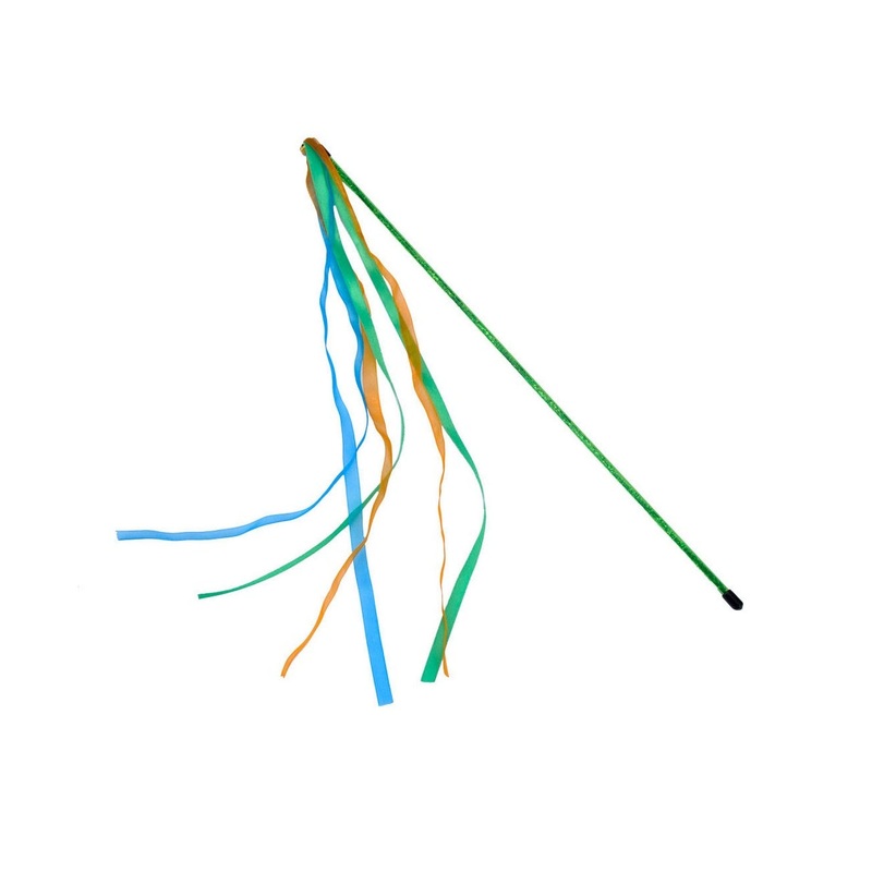 Cat 19 Teaser Wand With Ribbons