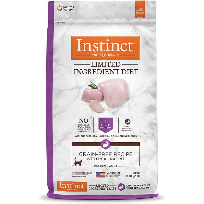Instinct Nature’s Variety L.I.D. Real Rabbit Cat Food 10lb