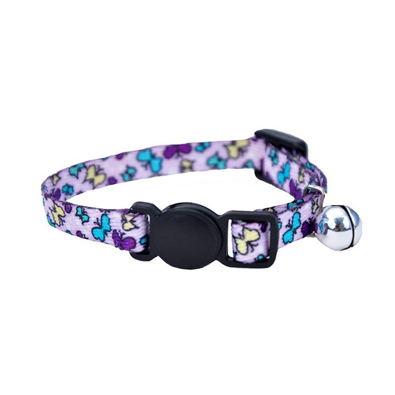 Li’l Pals Cat Collar Safety Purple Butterfly Iwe-0001083