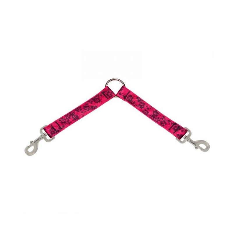 Lupine Leash Coupler Plum Blossom 1 Wide-24 Long