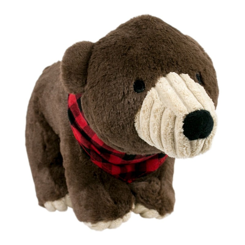 Tall Tails Crunch Bear Plush Dog Toy 11