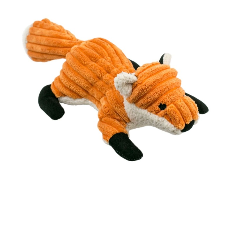 Tall Tails Fox Squeaker  Plush Dog Toy 12