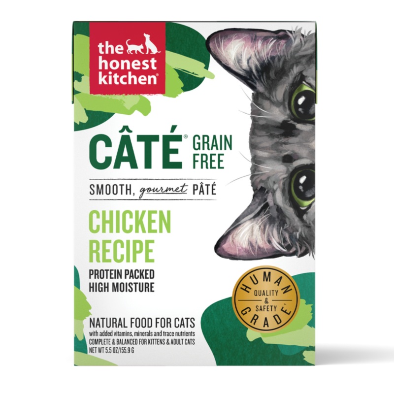 The Honest Kitchen Grain Free Wet Cat Food – Cat Chicken – 5.5oz