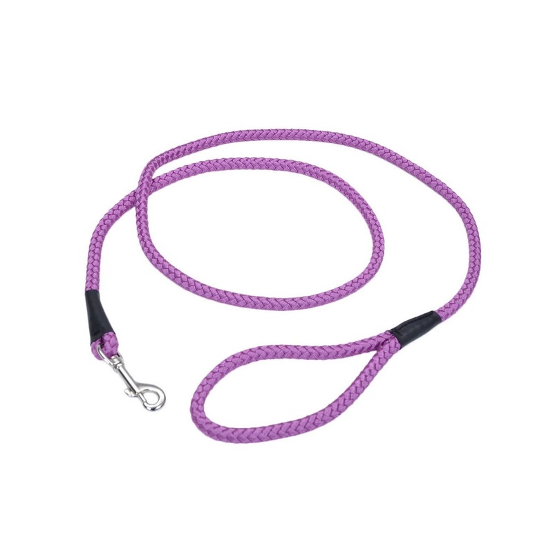 Coastal Rope Dog Leash 6′ Orchid