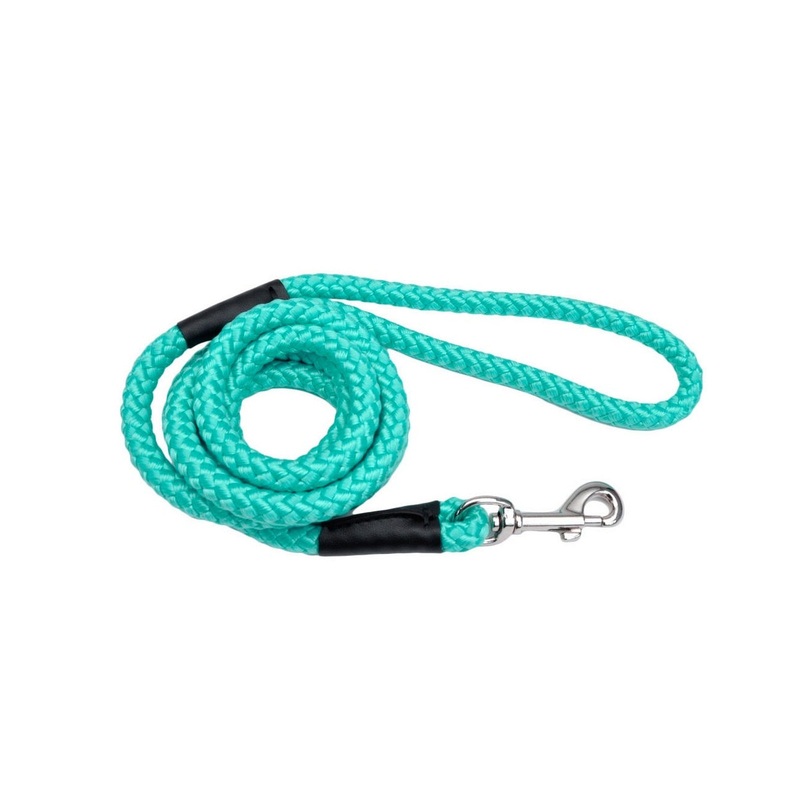 Coastal Rope Leash 1/2 x 6′  Teal