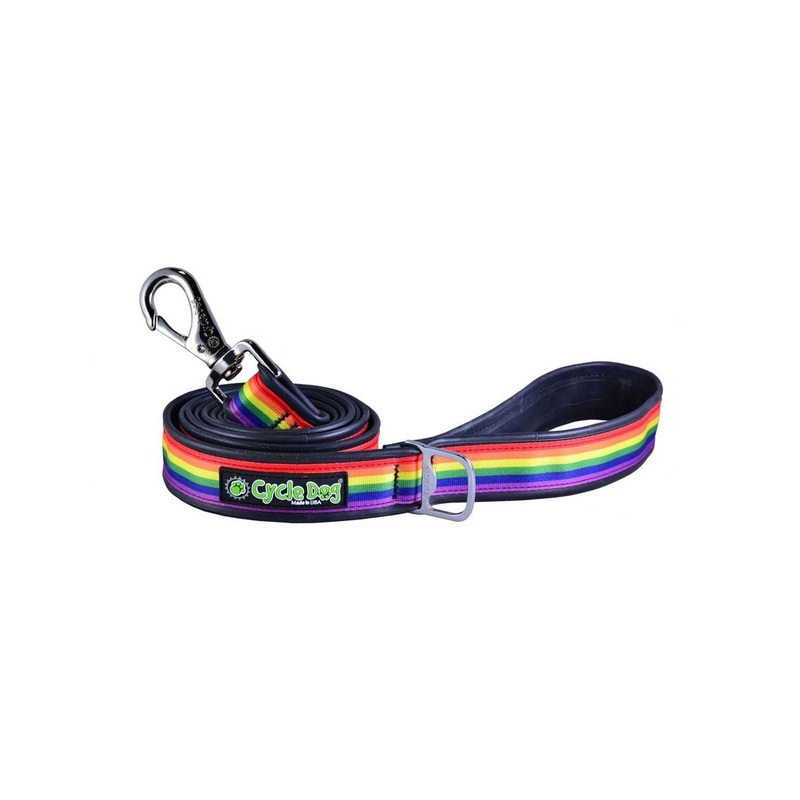 Cycle Dog Rainbow Pride Dog Leash 6′