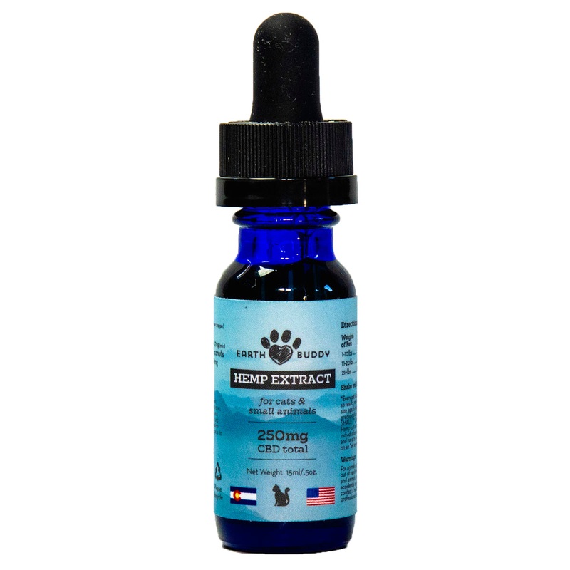 Earth Buddy Hemp Extract for Cats 250mg
