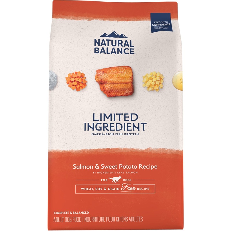 Natural Balance Grain Free Dry Dog Food – Salmon & Sweet Potato – 4lb
