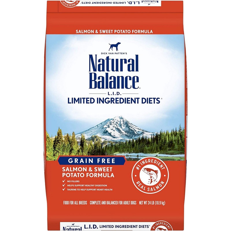 Natural Balance LID Limited Ingredient Diet Dry Dog Food – Salmon & Sweet Potato – 24lb
