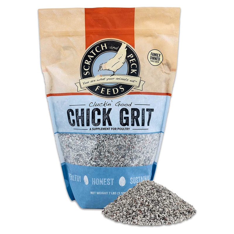 Scratch and Peck Feeds Cluckin’ Good Chick Grit Supplement for Chickens & Ducks 7lb