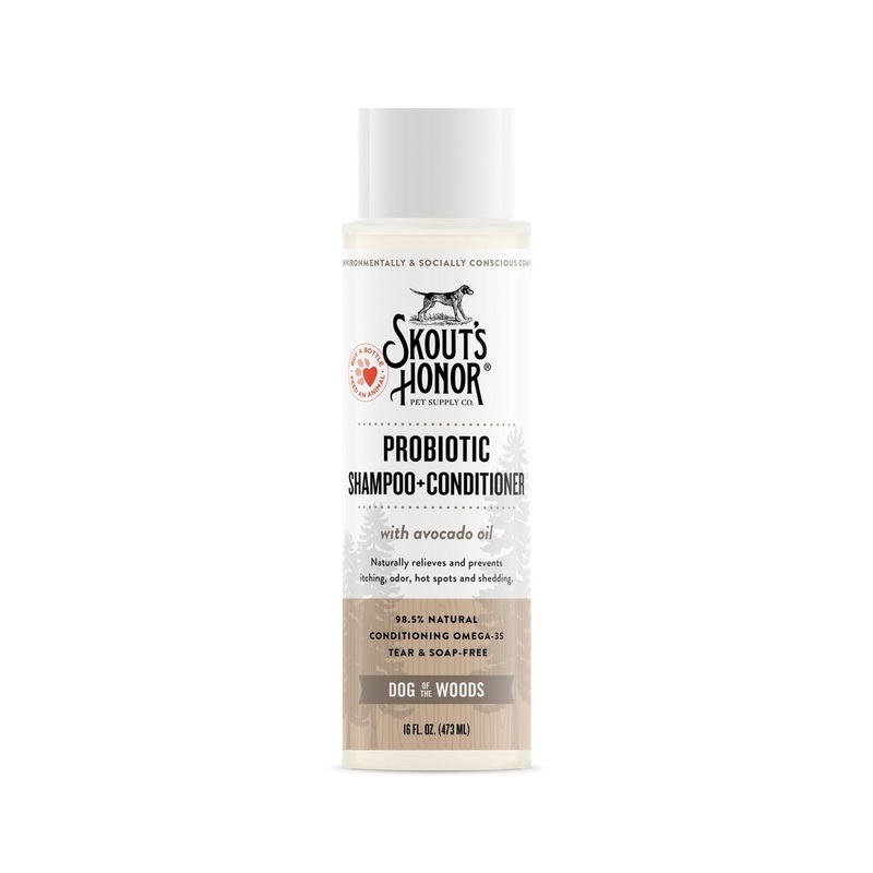 Skout’s Honor Probiotic Shampoo & Conditioner Dog Of The Woods 16oz (4736 ML)