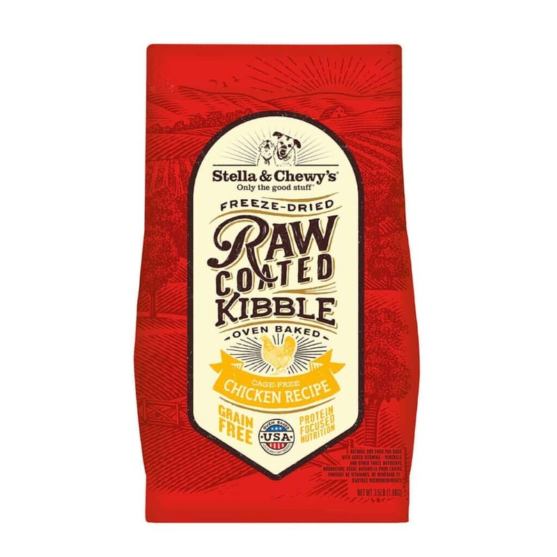 Stella & Chewy’s Cage-Free Chicken Raw Coated Kibble Dry Dog Food 3.5lb