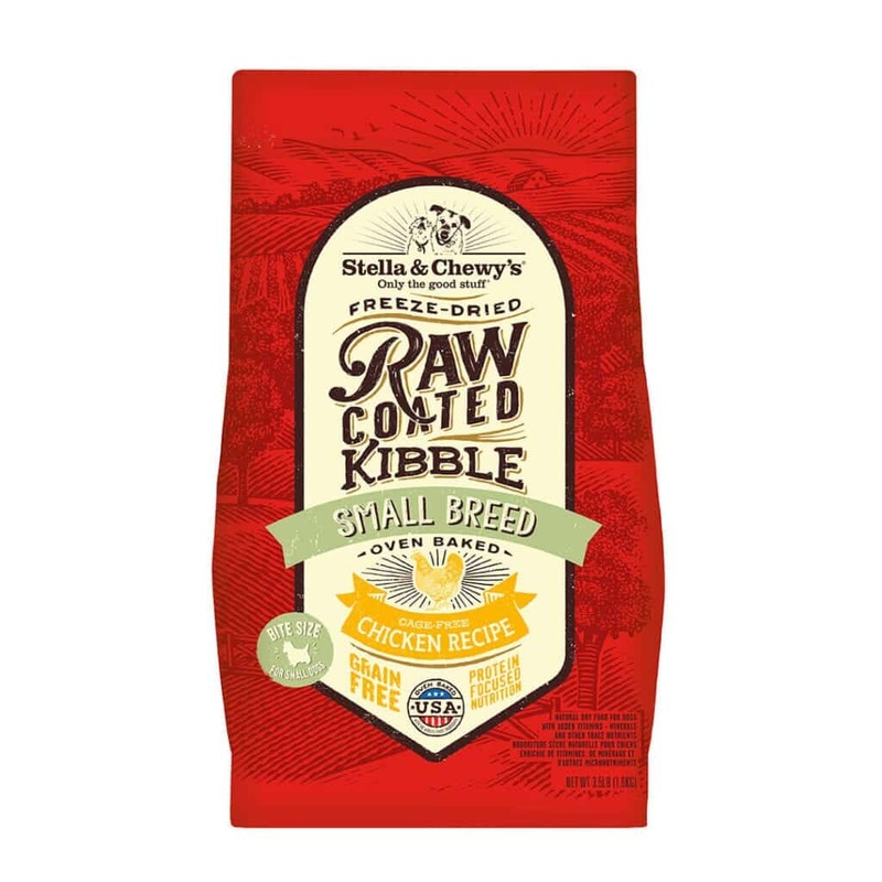 Stella & Chewy’s Cage-Free Chicken Raw Coated Kibble For Small Breeds Dry Dog Food 3.5lb