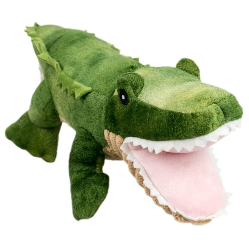 Tall Tails Crunch Gator 15 Dog Toy