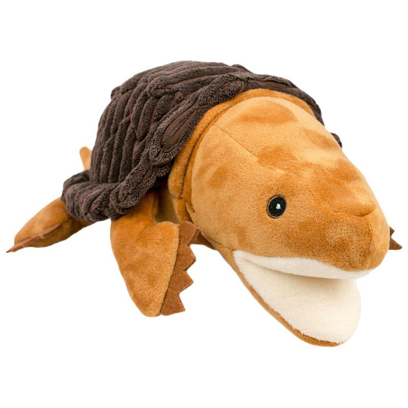 Tall Tails Snapping Turtle 15 Plush Crunch Dog Toy