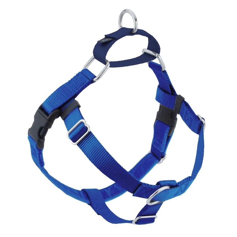 2 Hounds Design Freedom No-Pull Dog Harness  5/8 Small Royal Blue