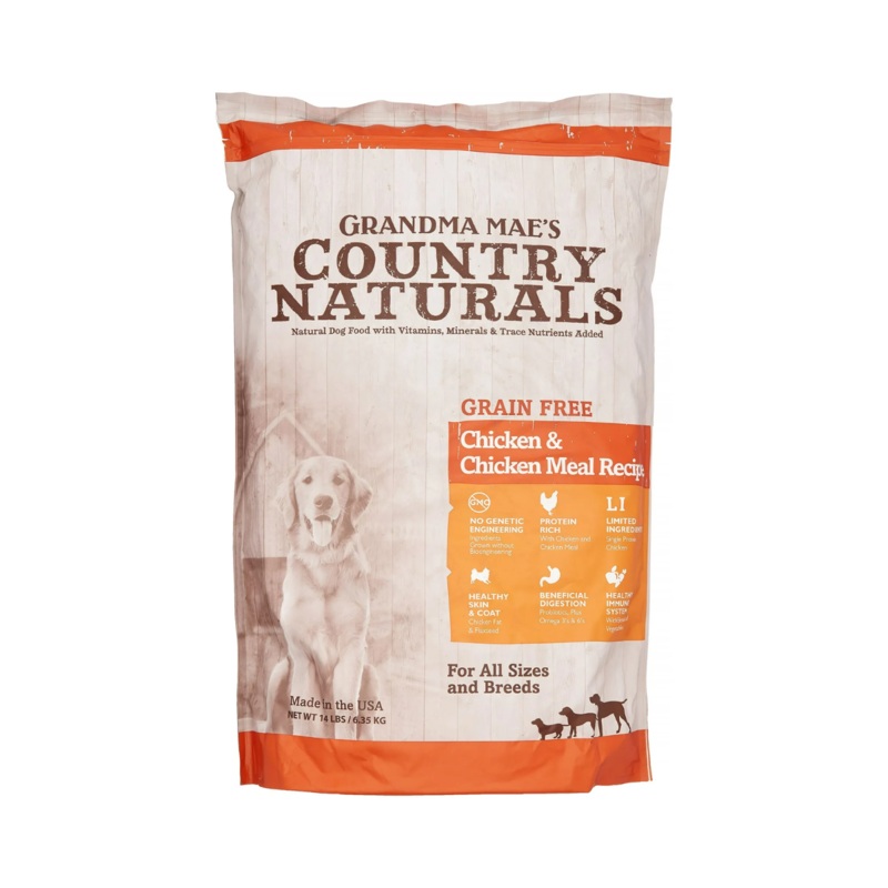 Grandma Mae’s Adult Chicken Grain Free Dry Dog Food 25lb