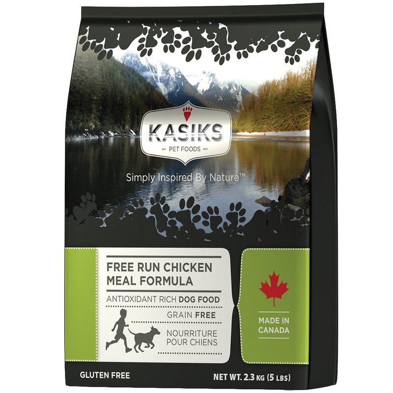 Kasiks Free Run Grain-Free Chicken Formula Dry Dog Food 5lb