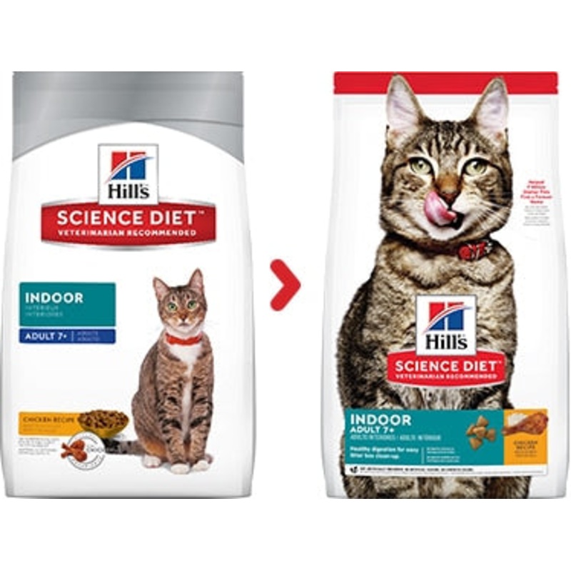 Science Diet Adult 7+ Indoor Dry Cat Food 15.5lb