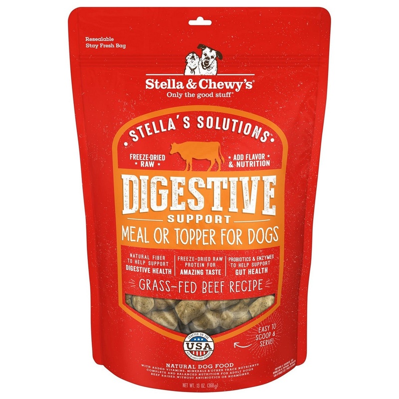 Stella & Chewy’s Stellas Solutions Digestive Support Beef Dry Dog Food 13oz