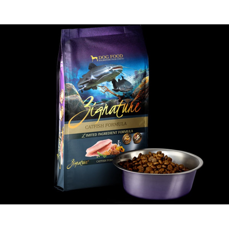 Zignature Dry Dog Food – Catfish – 25lb Bag