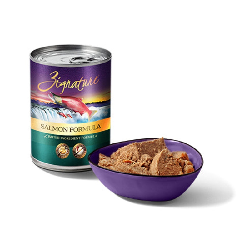 Zignature Wet Dog Food – Salmon – 13oz