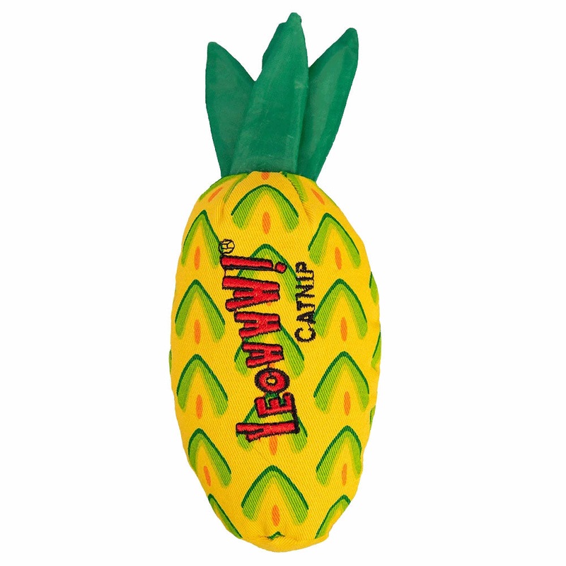 Ducky World Yeowww! Catnip Pineapple Cat Toy