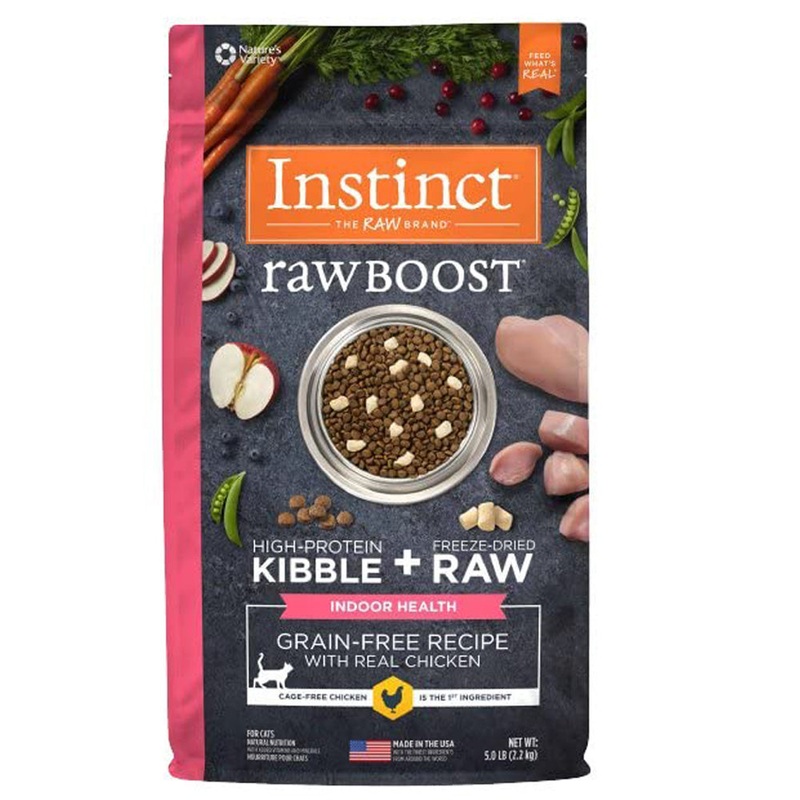 Instinct Raw Boost Indoor Chicken Cat Food 5.1lb