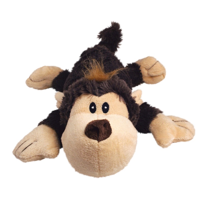KONG Cozie Funky Monkey Toy for Dogs, Medium
