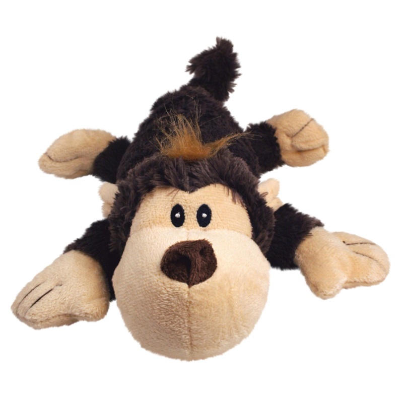 KONG Cozie Funky Monkey Toy for Dogs, Small