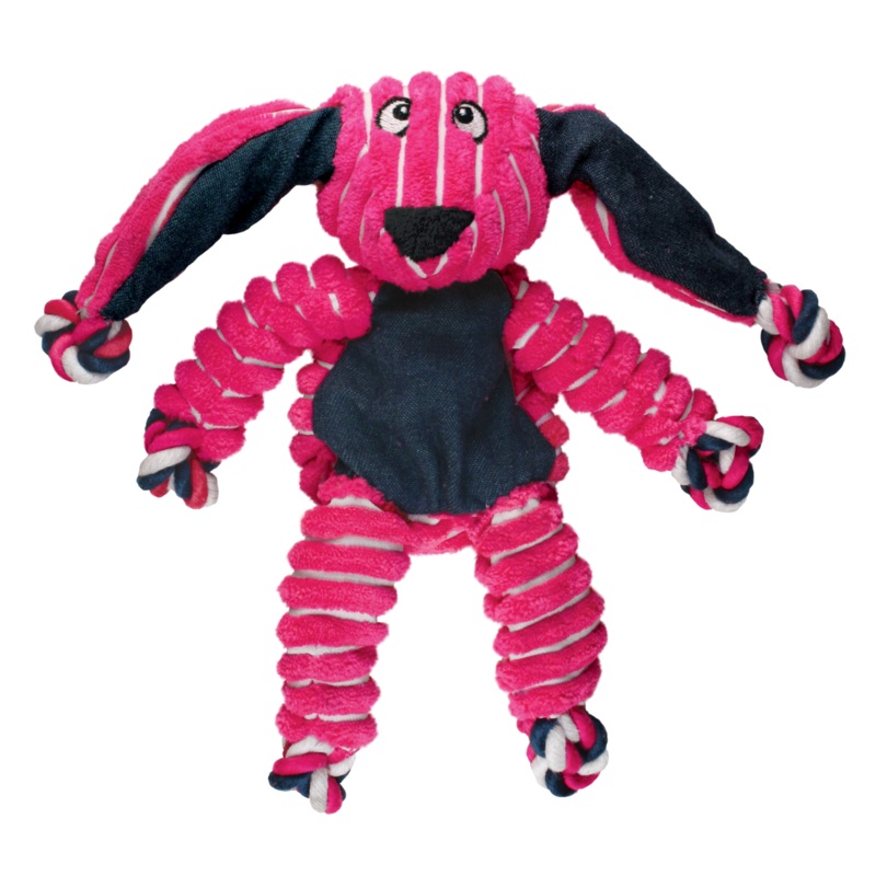 Kong Floppy Knots Bunny Toy for Dogs, S/M