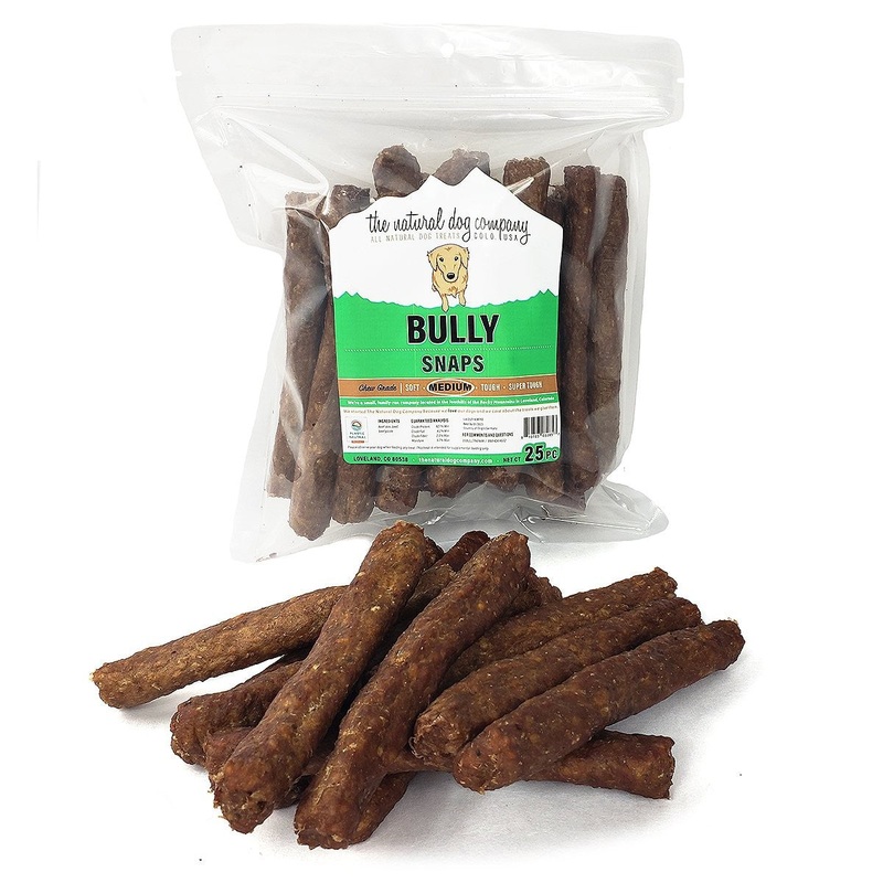 The Natural Dog Company Bully Snaps 5 Dog Treats 25PK