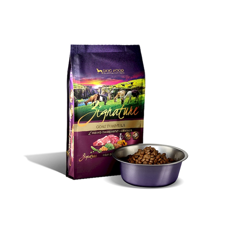 Zignature Dry Dog Food – Goat – 12.5lb Bag