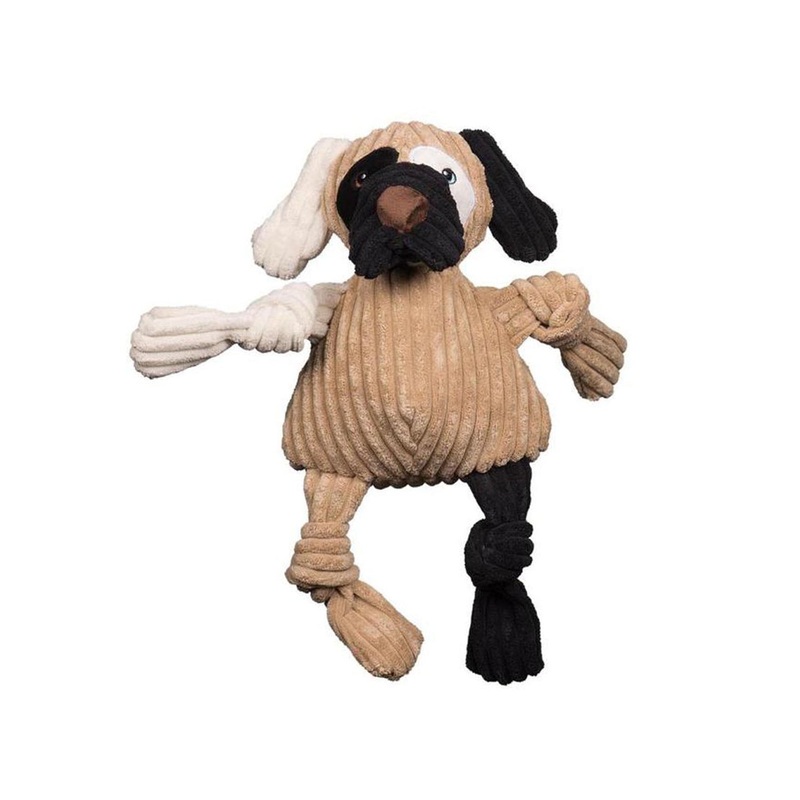 HuggleHounds Knotties Patches Dog Toy 15