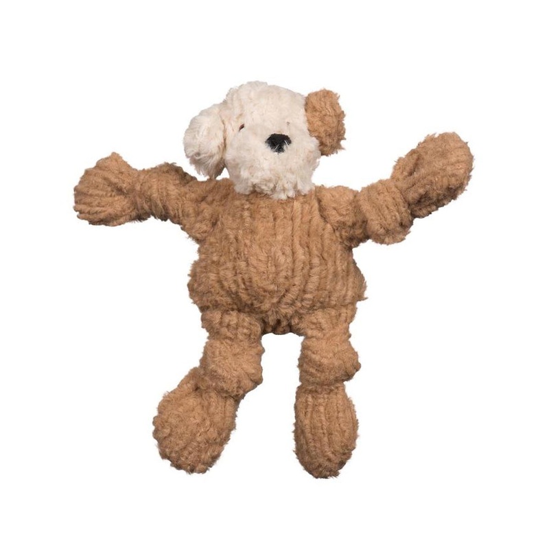 HuggleHounds Lulu The Mutt Knotties Dog Toy 15