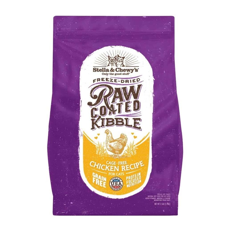 Stella & Chewy’s Raw Coated Kibble Cage-free Chicken Recipe Dry Cat Food 10lb