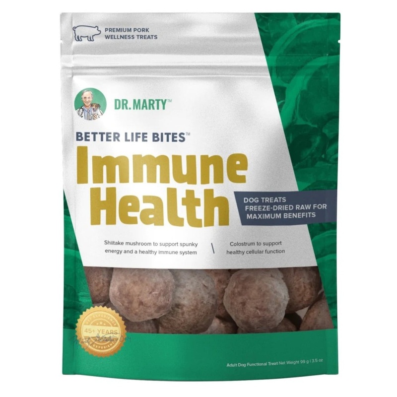 Dr. Marty Better Life Bites – Immune Health Dog Treats 3.5oz