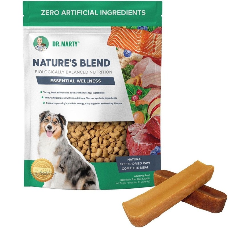 Dr. Marty Nature’s Blend Freeze-Dried Raw Essential Wellness Dog Food 16oz