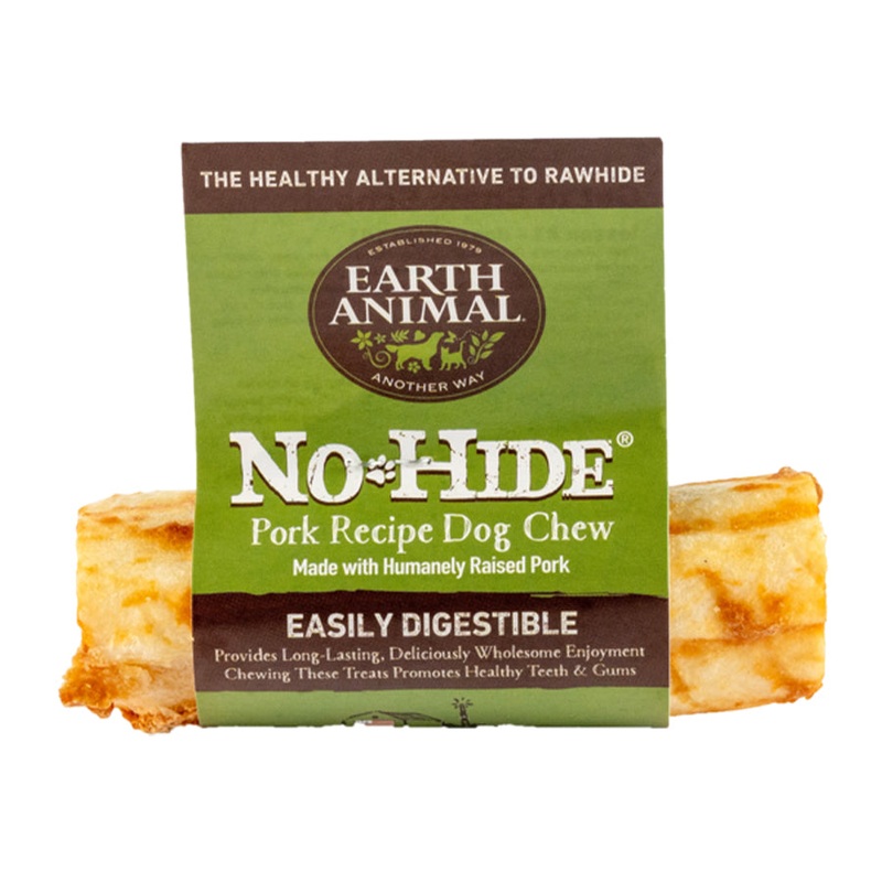 Earth Animal Pork No-Hide Wholesome Chews Small 4 Dog Treats
