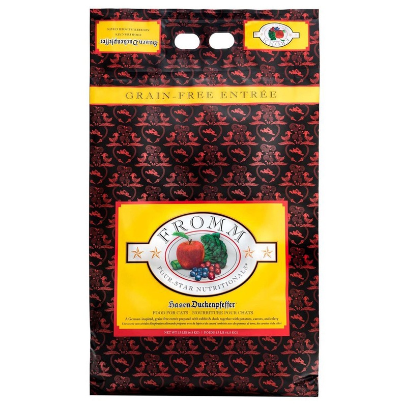 Fromm Four Star Hasen Duckenpfeffer Dry Cat Food 4lb