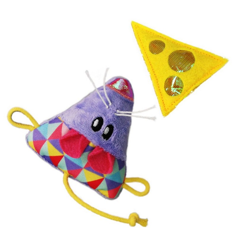 KONG Crackles & Cheez Mouse Catnip Cat Toy
