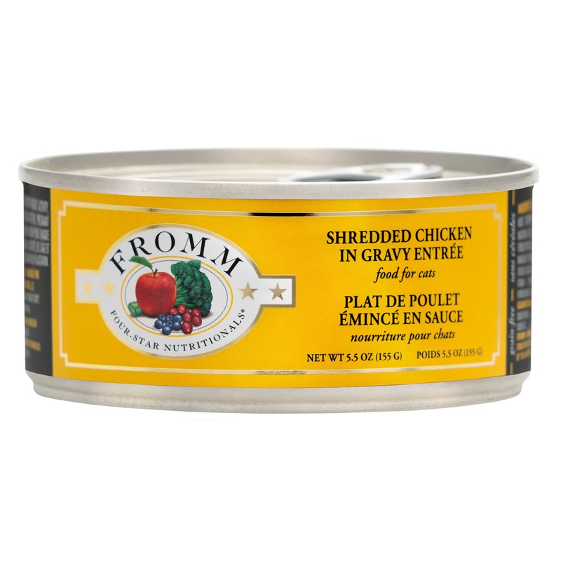 Fromm Shredded Chicken Canned Cat Food 5.5Oz