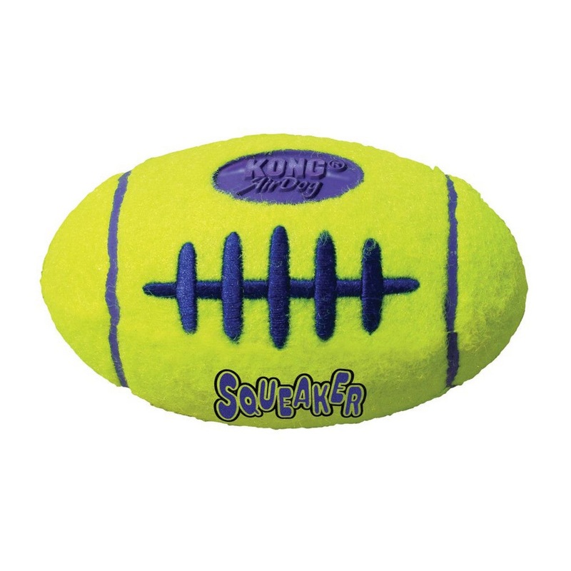 KONG Airdog Squeaker Football Dog Toy Medium