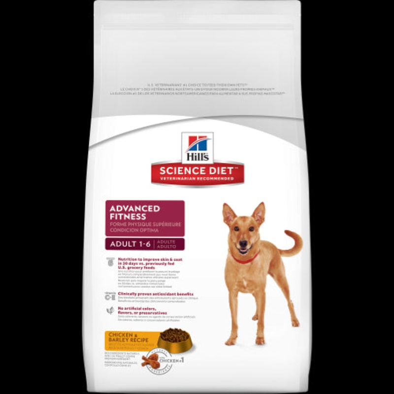 Science Diet Adult Advanced Fitness Dry Dog Food 15lb
