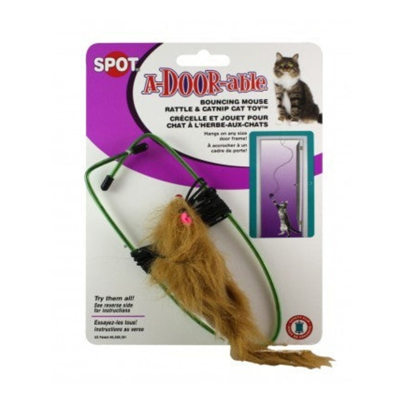 Spot A-Door-Able Plush Mouse